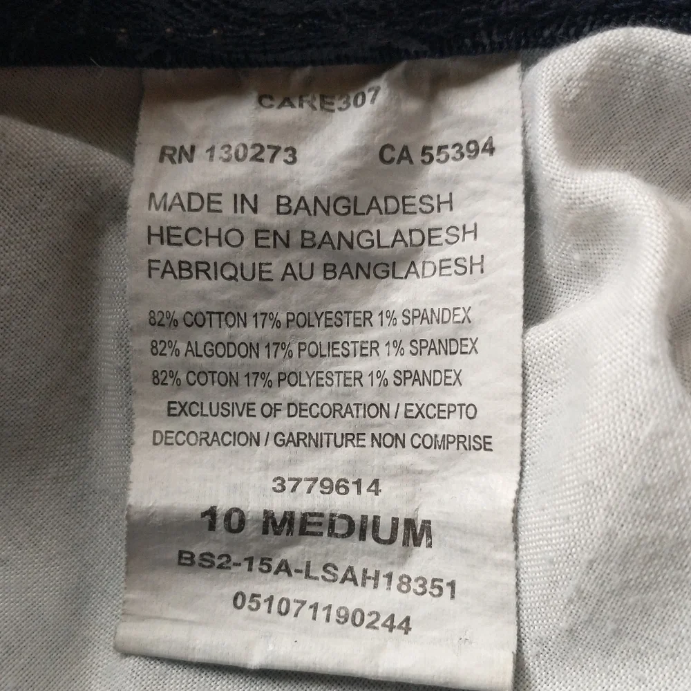 Lee Comfort Women's Size 10 Jean Shorts - Picture 3 of 4